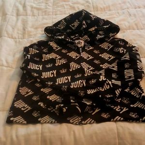 Womens Juicy Zip Up Hoodie